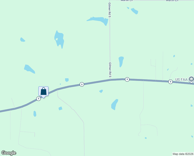 map of restaurants, bars, coffee shops, grocery stores, and more near 3712 Mississippi 9 in Pontotoc