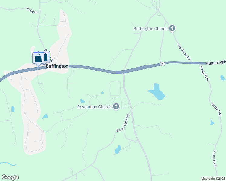 map of restaurants, bars, coffee shops, grocery stores, and more near 9651 Union Hill Road in Canton