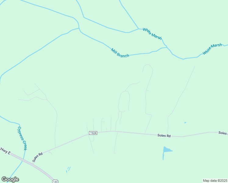 map of restaurants, bars, coffee shops, grocery stores, and more near 92 Primrose Lane in Whiteville