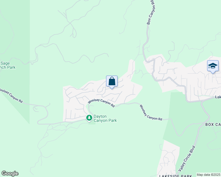 map of restaurants, bars, coffee shops, grocery stores, and more near in Los Angeles County
