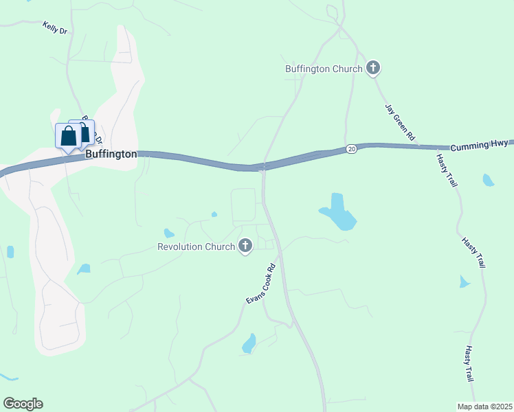 map of restaurants, bars, coffee shops, grocery stores, and more near 9649 Union Hill Road in Canton