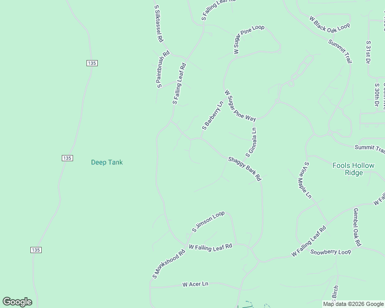 map of restaurants, bars, coffee shops, grocery stores, and more near 1060 South Wild Rose Lane in Show Low