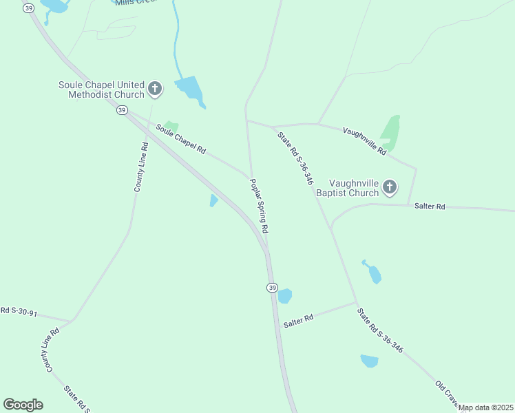 map of restaurants, bars, coffee shops, grocery stores, and more near 351 Old Craven Place Road in Chappells