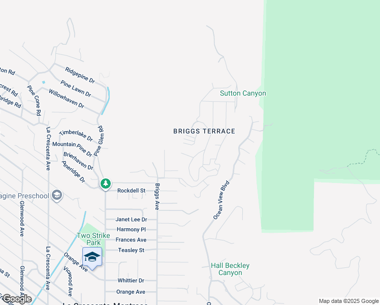 map of restaurants, bars, coffee shops, grocery stores, and more near 2307 Dorothy Street in La Crescenta-Montrose