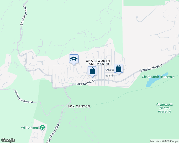 map of restaurants, bars, coffee shops, grocery stores, and more near 9322 Franklin Street in Los Angeles County