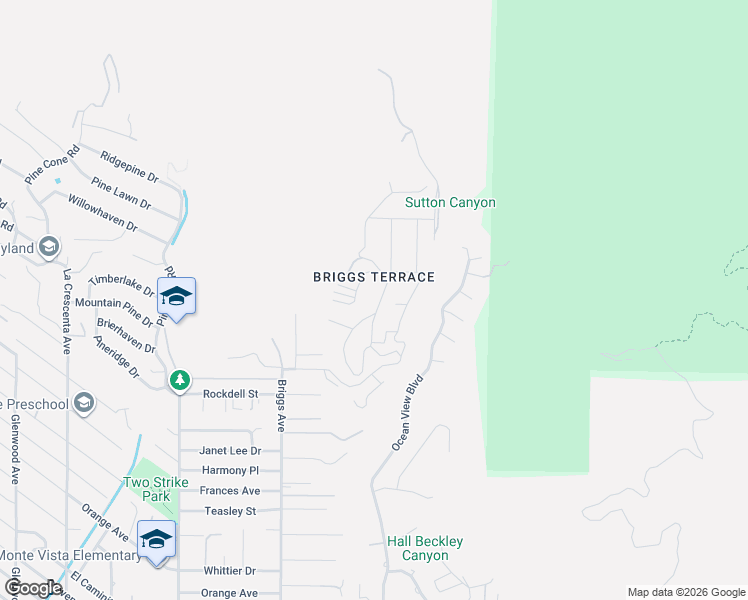 map of restaurants, bars, coffee shops, grocery stores, and more near 5703 Freeman Avenue in La Crescenta-Montrose