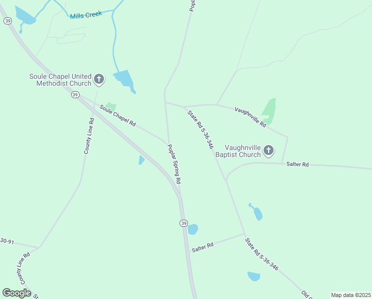 map of restaurants, bars, coffee shops, grocery stores, and more near 351 Old Craven Place Road in Chappells