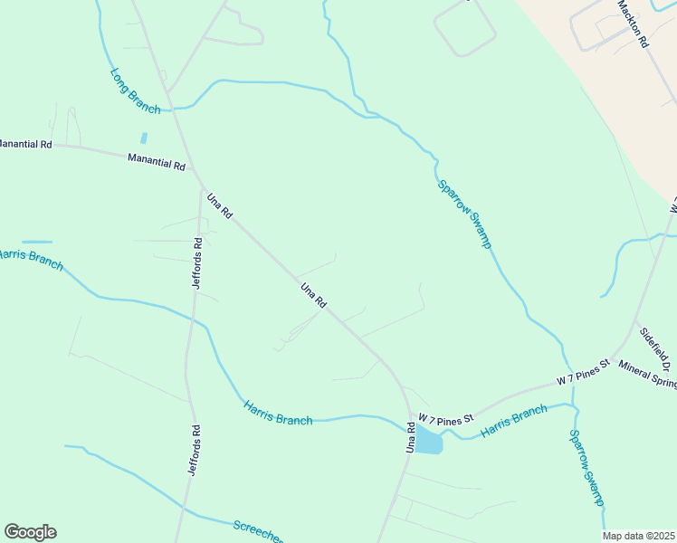 map of restaurants, bars, coffee shops, grocery stores, and more near 1985 Una Road in Lamar