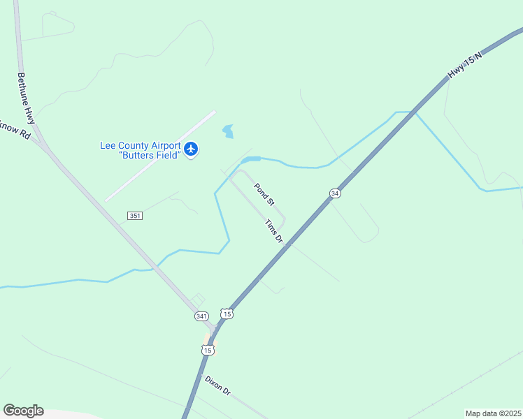 map of restaurants, bars, coffee shops, grocery stores, and more near 78 Tims Drive in Bishopville