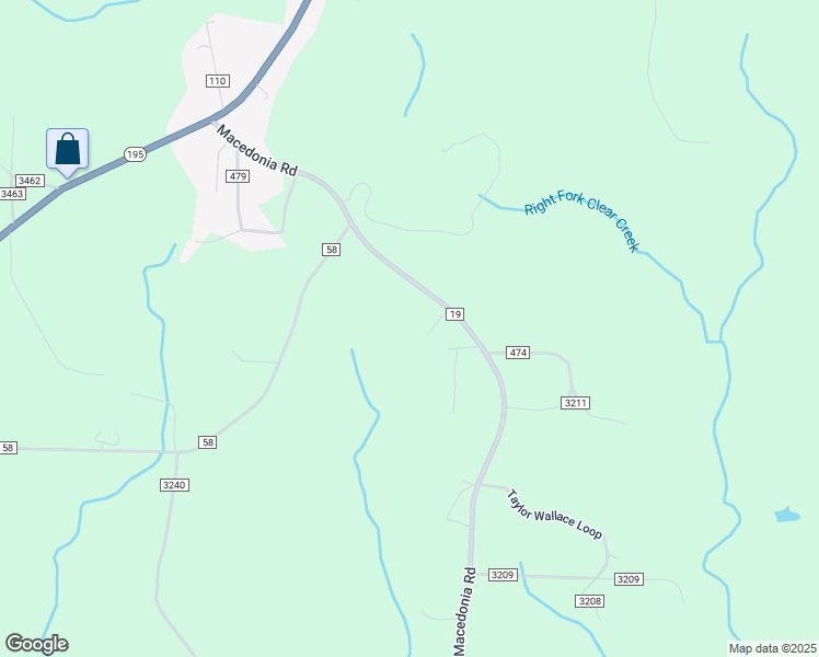 map of restaurants, bars, coffee shops, grocery stores, and more near 1447 County Road 19 in Haleyville