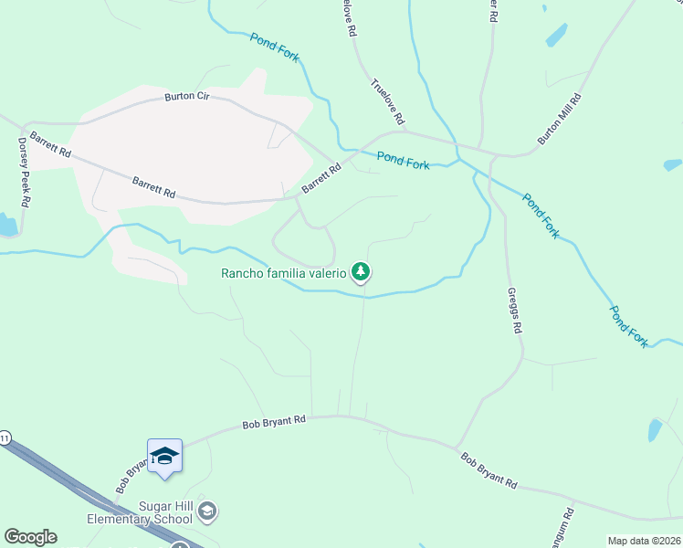 map of restaurants, bars, coffee shops, grocery stores, and more near 4172 Valley Glen Drive in Gainesville