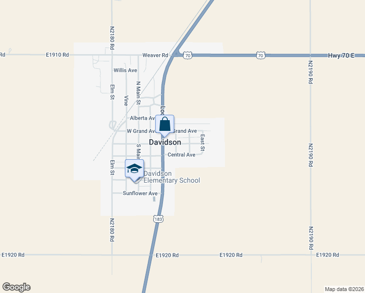 map of restaurants, bars, coffee shops, grocery stores, and more near 304 Primrose Avenue in Davidson