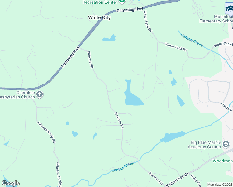 map of restaurants, bars, coffee shops, grocery stores, and more near 1000 Beavers Road in Canton