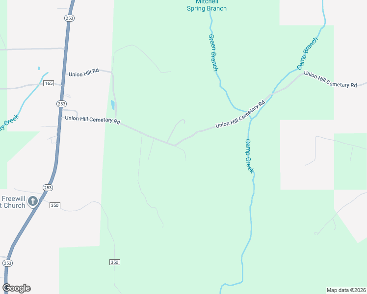 map of restaurants, bars, coffee shops, grocery stores, and more near 690 Union Hill Cemetary Road in Hackleburg