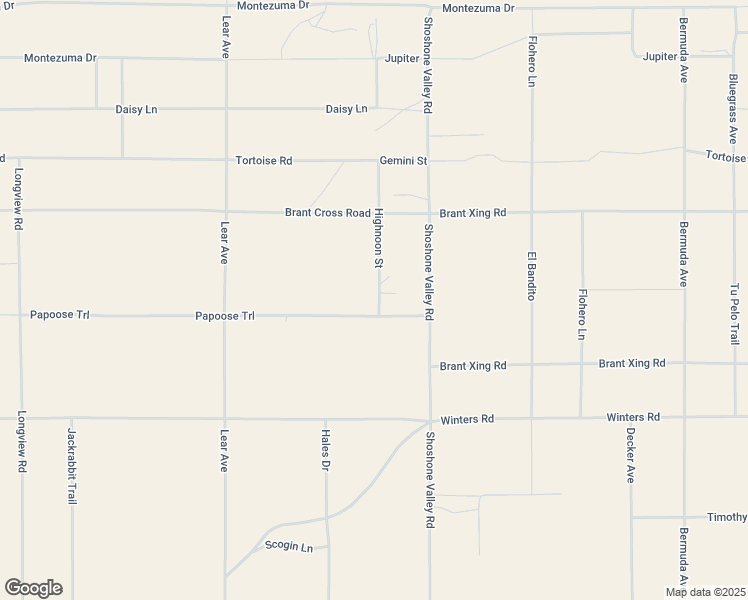 map of restaurants, bars, coffee shops, grocery stores, and more near 69626 Brant Cross Road in Twentynine Palms