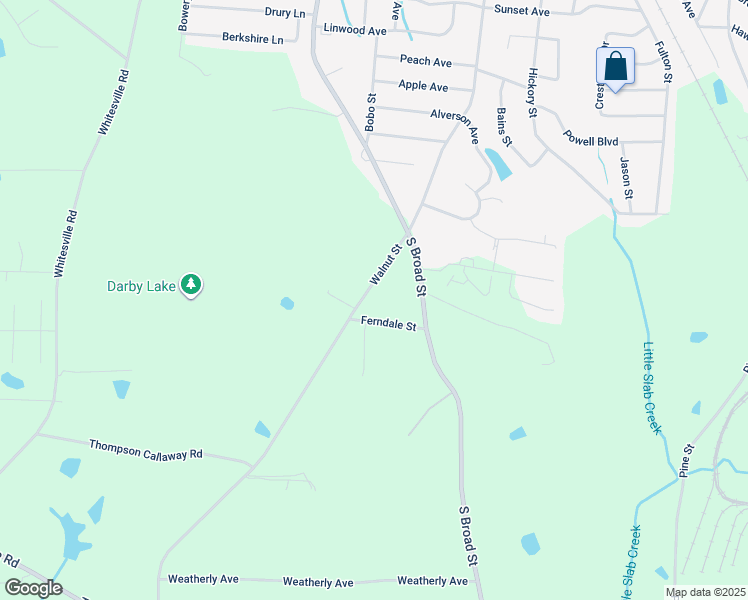 map of restaurants, bars, coffee shops, grocery stores, and more near 17 Ferndale Street in Albertville