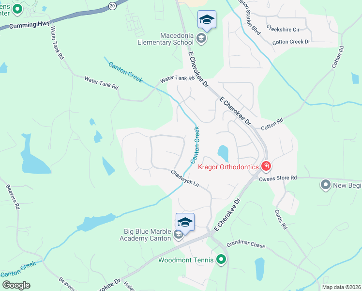 map of restaurants, bars, coffee shops, grocery stores, and more near 315 Bennington Place in Canton