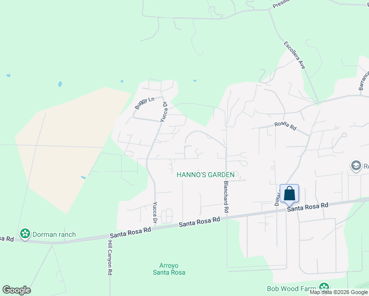 map of restaurants, bars, coffee shops, grocery stores, and more near 2474 Barbara Drive in Camarillo