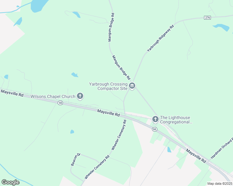 map of restaurants, bars, coffee shops, grocery stores, and more near 119 Yarbrough Ridgeway Road in Commerce