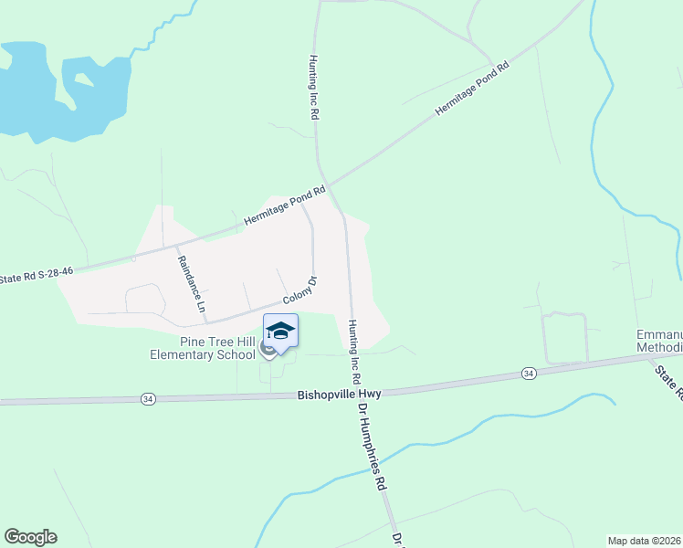 map of restaurants, bars, coffee shops, grocery stores, and more near 69 Hunting Inc Road in Camden