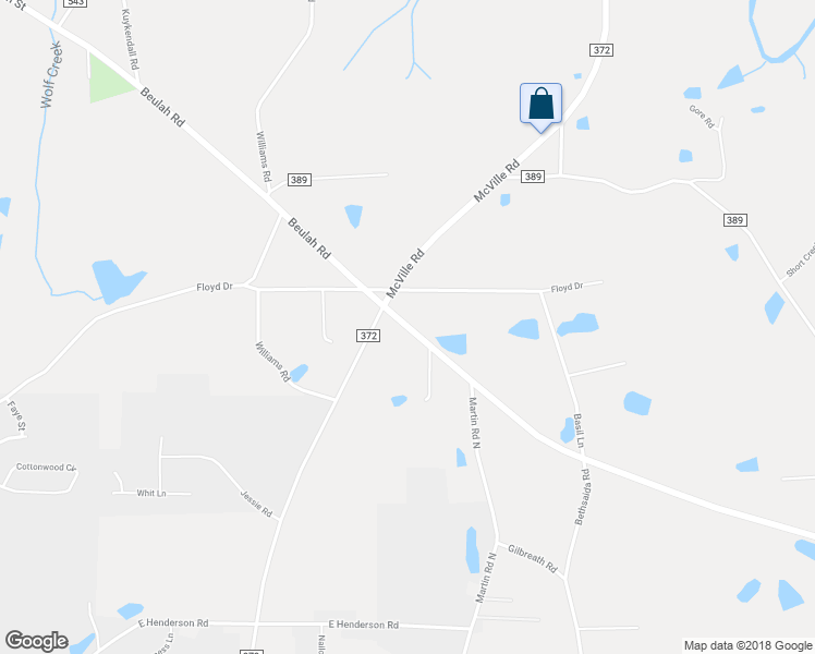 map of restaurants, bars, coffee shops, grocery stores, and more near 2799 Beulah Road in Boaz