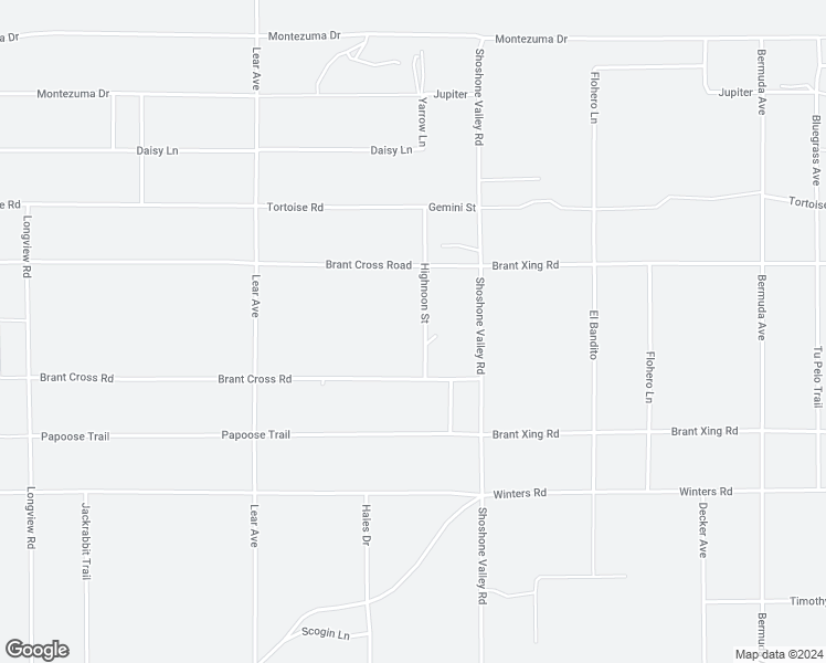 map of restaurants, bars, coffee shops, grocery stores, and more near 660 Highnoon Street in Twentynine Palms