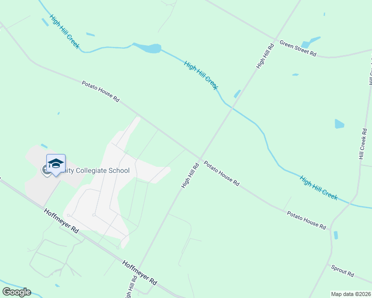 map of restaurants, bars, coffee shops, grocery stores, and more near 1872 Potato House Road in Darlington