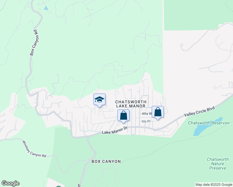 map of restaurants, bars, coffee shops, grocery stores, and more near 200 Amigo Road in Ventura County