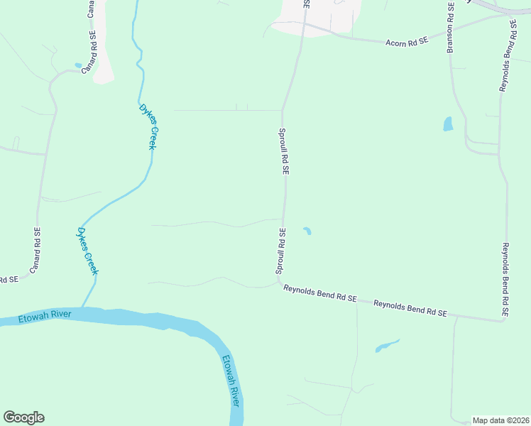 map of restaurants, bars, coffee shops, grocery stores, and more near 488 Sproull Road Southeast in Rome