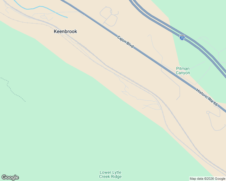 map of restaurants, bars, coffee shops, grocery stores, and more near 16203 Cajon Boulevard in San Bernardino