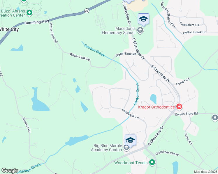 map of restaurants, bars, coffee shops, grocery stores, and more near 344 Bennington Place in Canton