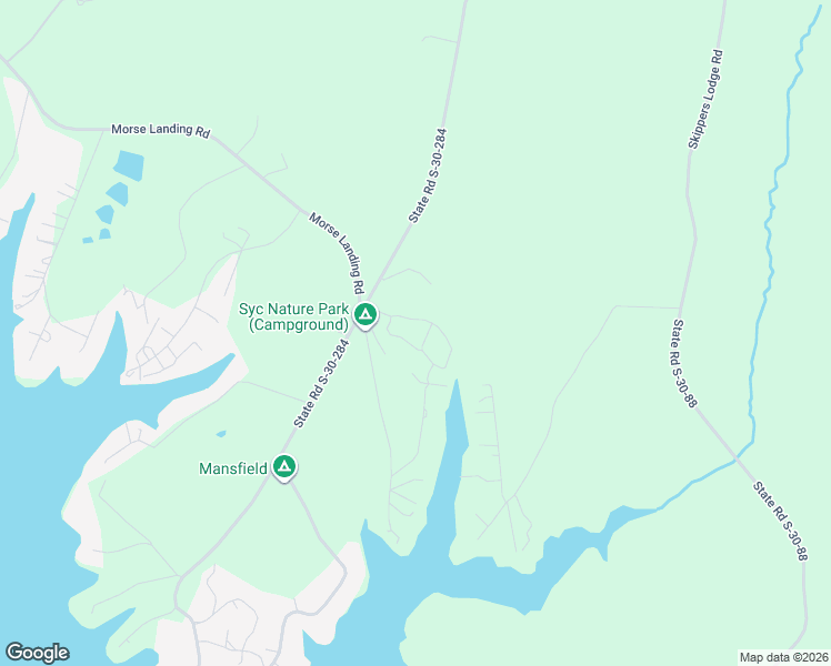 map of restaurants, bars, coffee shops, grocery stores, and more near 233 Red Devil Road in Cross Hill