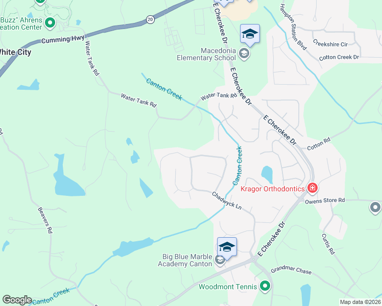 map of restaurants, bars, coffee shops, grocery stores, and more near 344 Bennington Pl in Canton