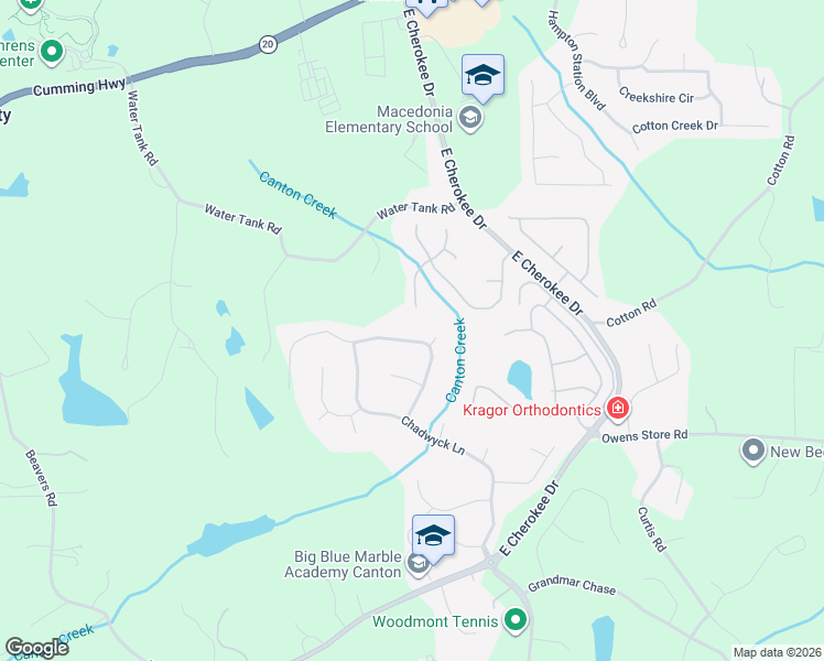 map of restaurants, bars, coffee shops, grocery stores, and more near 315 Bennington Place in Canton