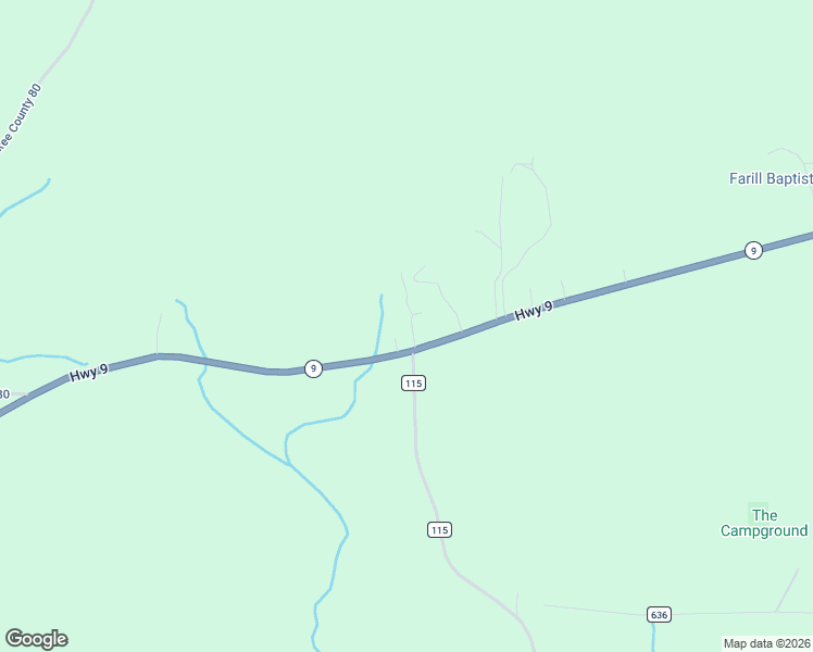 map of restaurants, bars, coffee shops, grocery stores, and more near 12007 Alabama 9 in Cedar Bluff