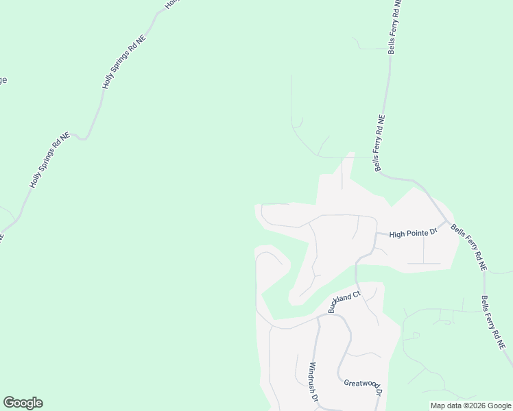 map of restaurants, bars, coffee shops, grocery stores, and more near 97 Broadlands Drive in White