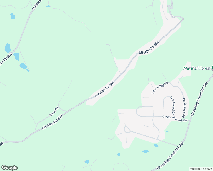 map of restaurants, bars, coffee shops, grocery stores, and more near 412 Mount Alto Road Southwest in Rome