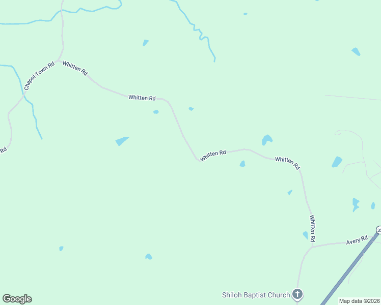 map of restaurants, bars, coffee shops, grocery stores, and more near 1232 Whitten Road in Courtland