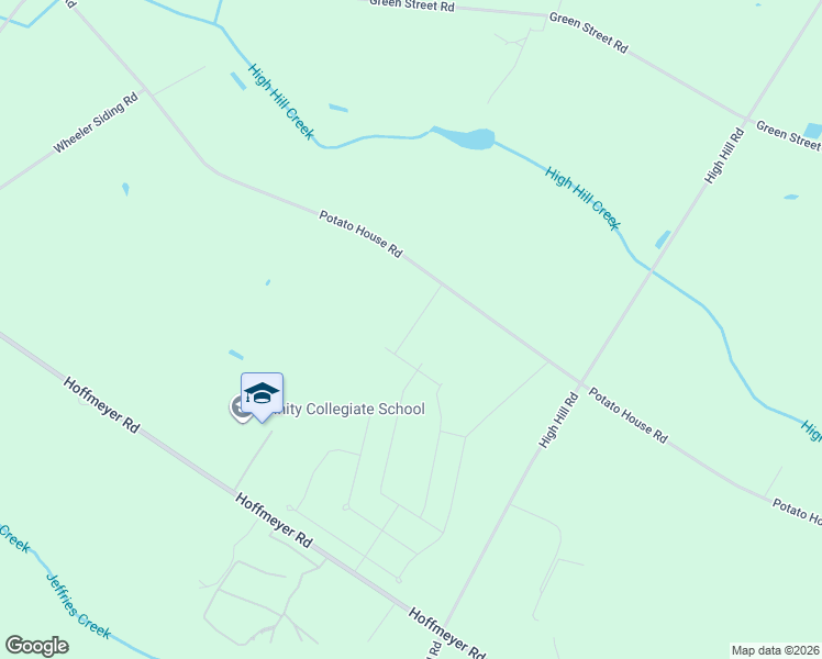 map of restaurants, bars, coffee shops, grocery stores, and more near 1757 Potato House Road in Darlington