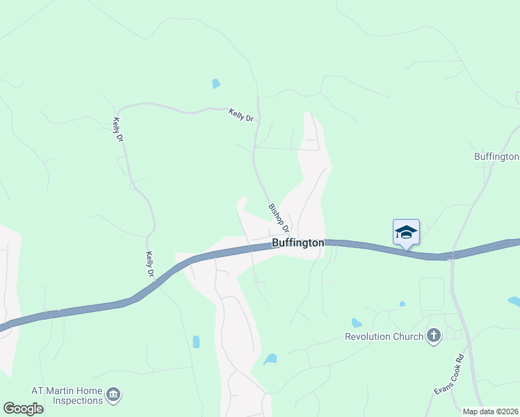 map of restaurants, bars, coffee shops, grocery stores, and more near 225 Bishop Drive in Canton