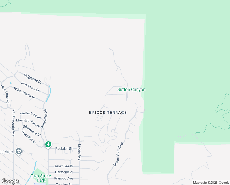 map of restaurants, bars, coffee shops, grocery stores, and more near 2236 Maurice Avenue in La Crescenta-Montrose