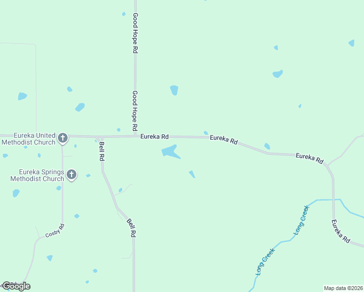 map of restaurants, bars, coffee shops, grocery stores, and more near 8172 Eureka Road in Courtland