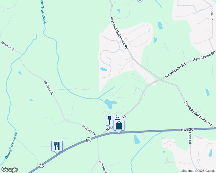 map of restaurants, bars, coffee shops, grocery stores, and more near 6045 Winding Lakes Drive in Cumming