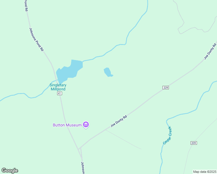 map of restaurants, bars, coffee shops, grocery stores, and more near 253 Joe Dority Road in Bishopville