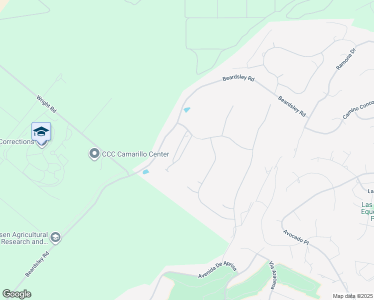 map of restaurants, bars, coffee shops, grocery stores, and more near 2858 Golf Villa Way in Camarillo