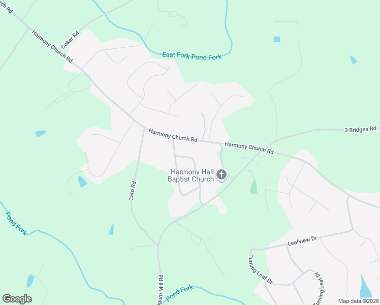 map of restaurants, bars, coffee shops, grocery stores, and more near 4023 Harmony Circle in Gainesville