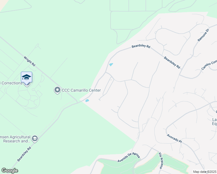 map of restaurants, bars, coffee shops, grocery stores, and more near 2858 Golf Villa Way in Camarillo