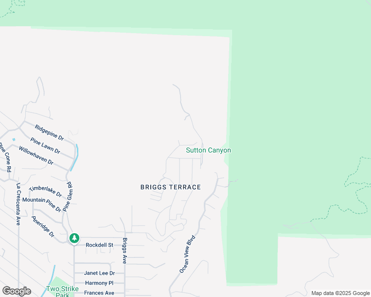 map of restaurants, bars, coffee shops, grocery stores, and more near 2236 Maurice Avenue in La Crescenta-Montrose