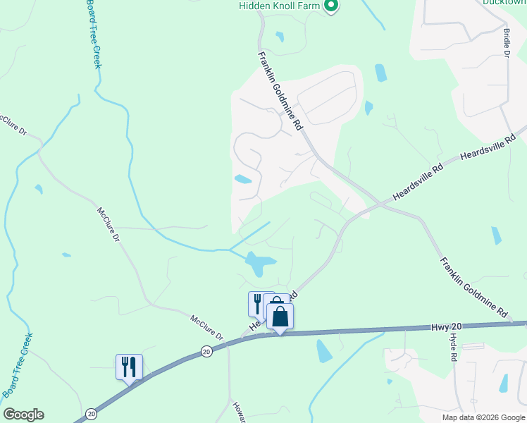 map of restaurants, bars, coffee shops, grocery stores, and more near 6015 Winding Lakes Drive in Cumming