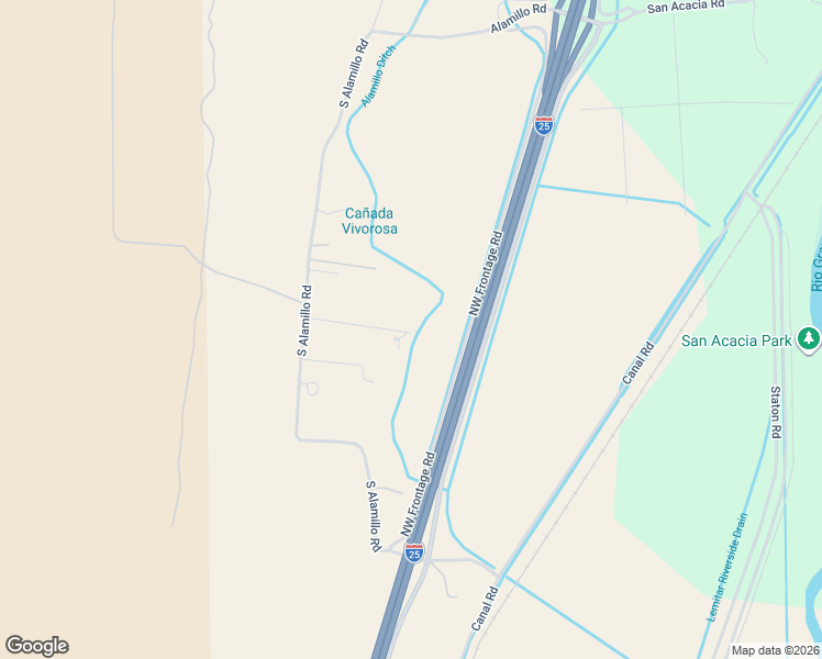 map of restaurants, bars, coffee shops, grocery stores, and more near Brummett Lane in San Acacia